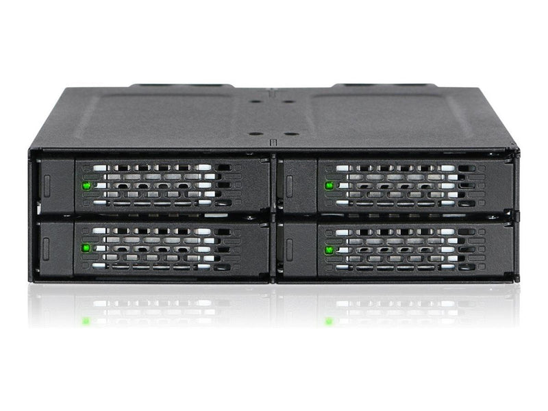 Icy dock ToughArmor MB699VP-B V3 - storage drive cage - PCIe 4.0 - U.2 U.3