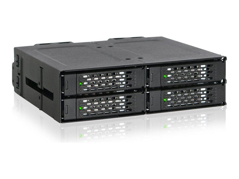 Icy dock ToughArmor MB699VP-B V3 - storage drive cage - PCIe 4.0 - U.2 U.3