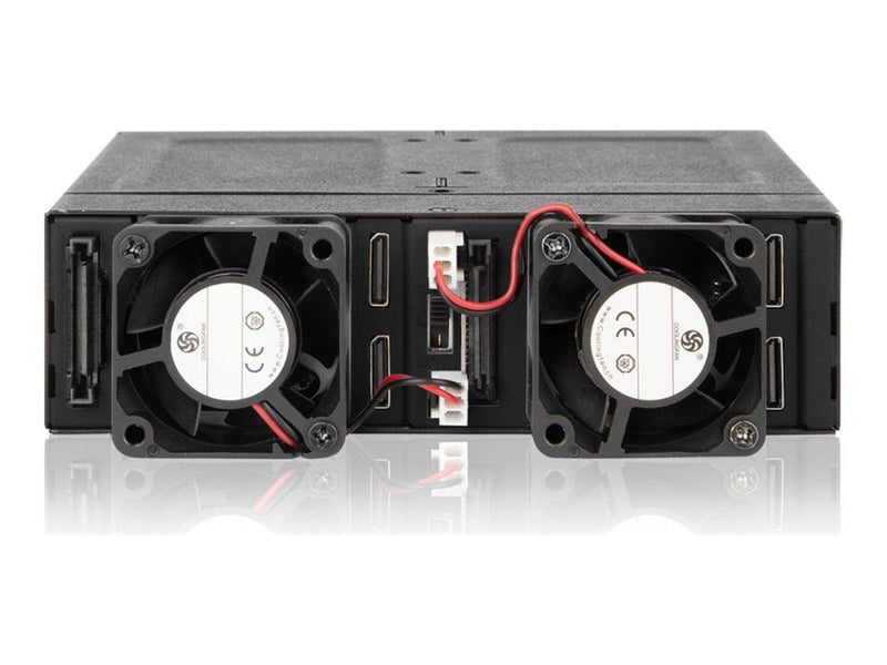 Icy dock ToughArmor MB699VP-B V3 - storage drive cage - PCIe 4.0 - U.2 U.3