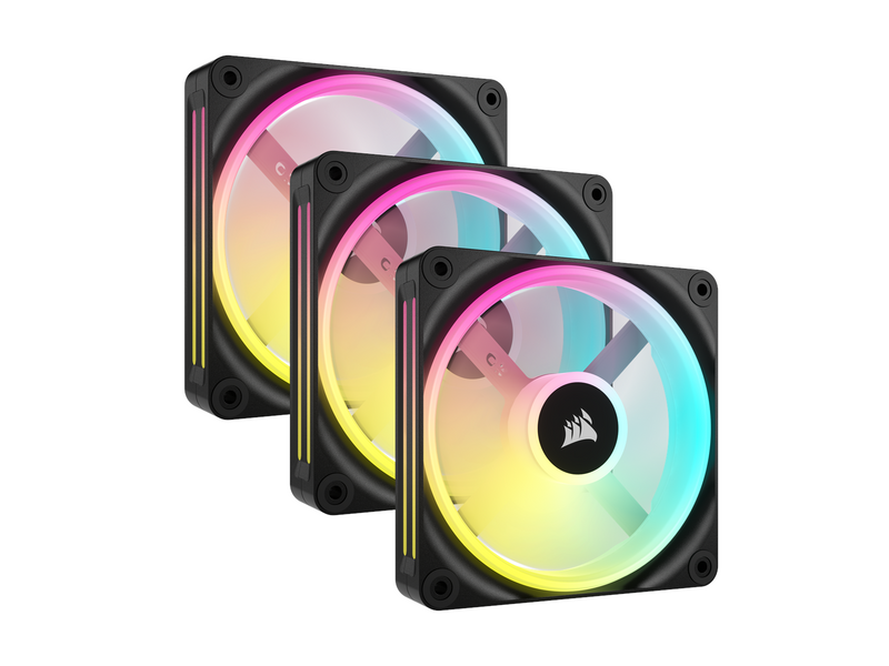 Corsair iCUE LINK QX120 RGB Starter Kit - Black