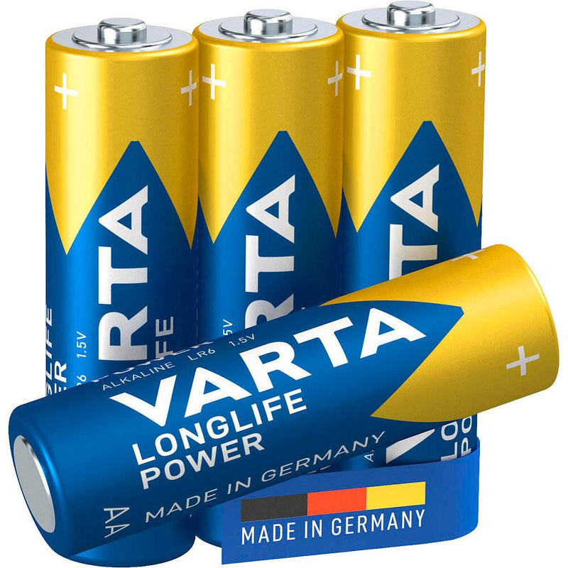 VARTA Batterien LONGLIFE Power Mignon AA 1,5 V - 4 Stück