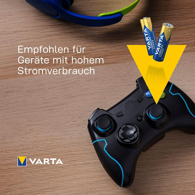 VARTA Batterien LONGLIFE Power Mignon AA 1,5 V - 4 Stück