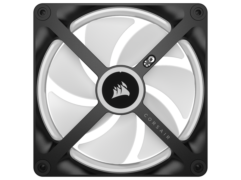 Corsair iCUE LINK QX140 RGB Starter Kit - Black - Gehäuselüfter - 140mm - Schwarz mit RGB LED - 37 dBA