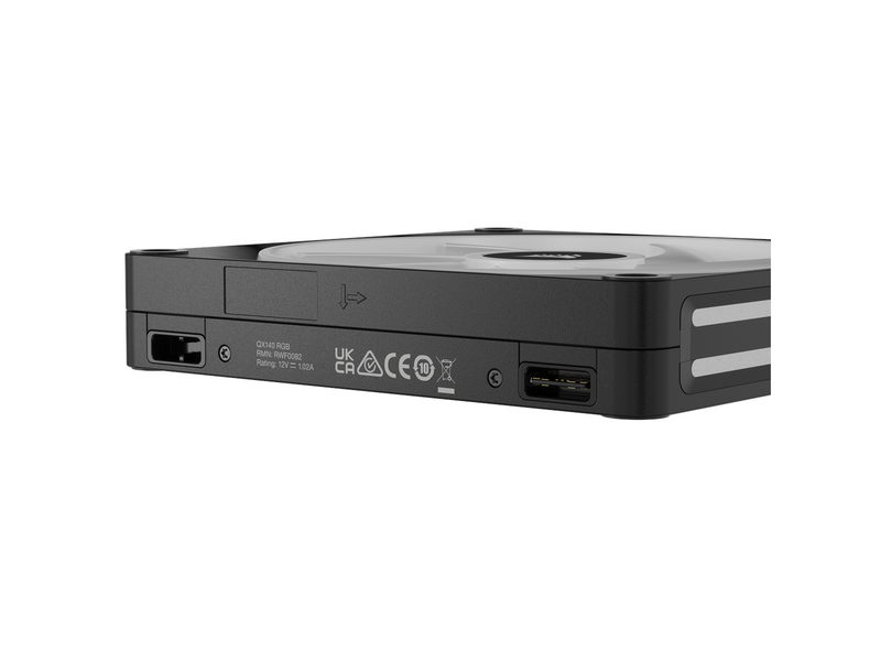 Corsair iCUE LINK QX140 RGB Starter Kit - Black - Gehäuselüfter - 140mm - Schwarz mit RGB LED - 37 dBA