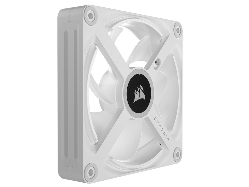 Corsair iCUE LINK QX120 RGB Expansion Fan - White - Gehäuselüfter - 120mm - Weiß mit RGB-Beleuchtung - 37 dBA