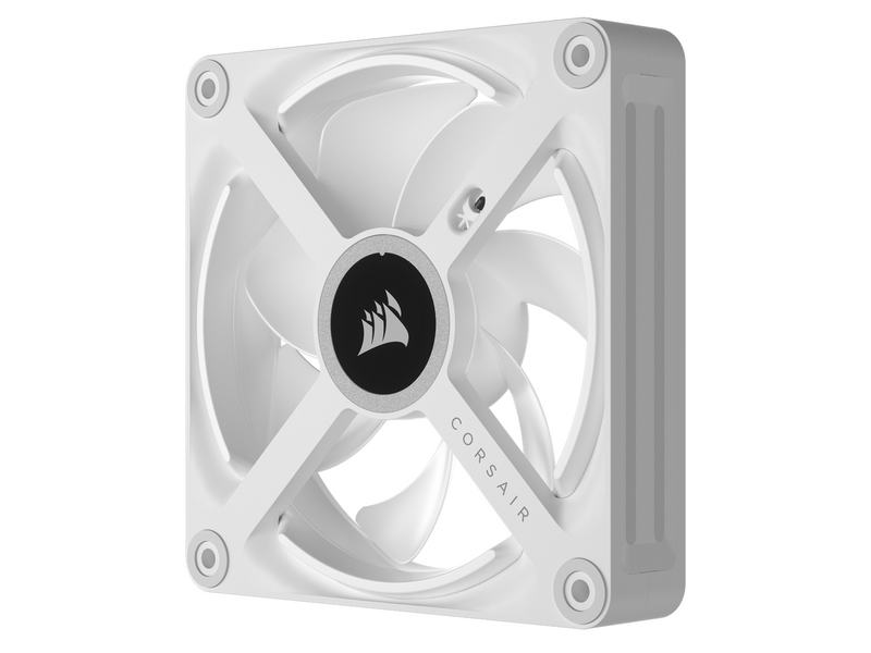 Corsair iCUE LINK QX120 RGB Expansion Fan - White - Gehäuselüfter - 120mm - Weiß mit RGB-Beleuchtung - 37 dBA