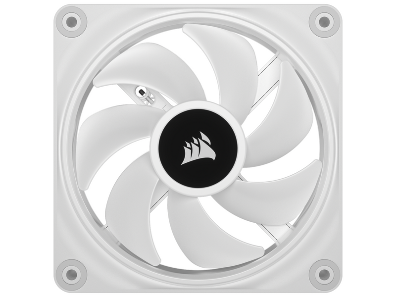 Corsair iCUE LINK QX120 RGB Starter Kit - White - Gehäuselüfter - 120mm - Weiß mit RGB-Beleuchtung - 37 dBA