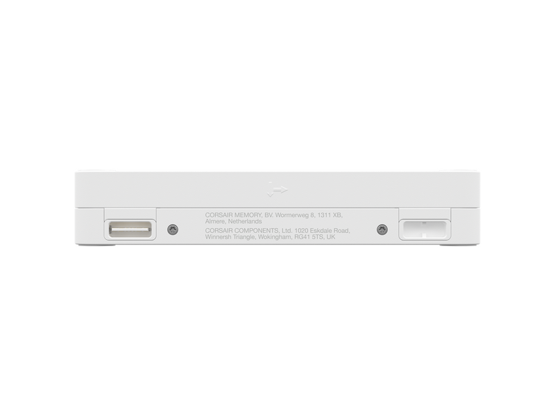 Corsair iCUE LINK QX140 RGB Starter Kit - White - Gehäuselüfter - 140mm - Weiß mit RGB-Beleuchtung - 37 dBA