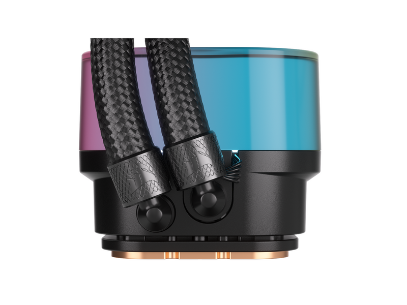 Corsair iCUE LINK H100i RGB - Black - CPU-Wasserkühlung - Max 37 dBA