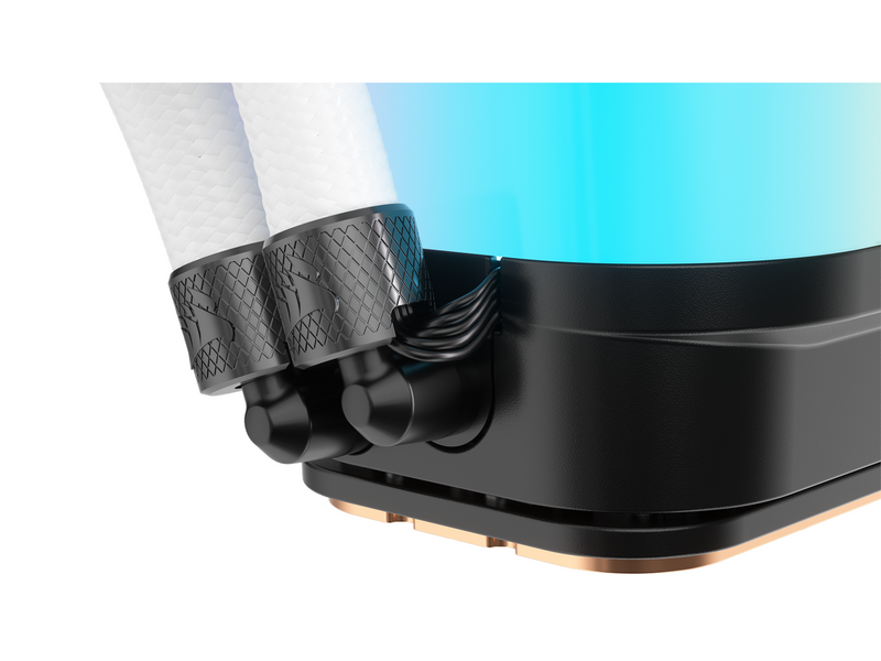 Corsair iCUE LINK H100i RGB - White - CPU-Wasserkühlung - Max 37 dBA