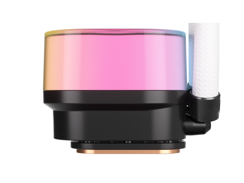 Corsair iCUE LINK H100i RGB - White - CPU-Wasserkühlung - Max 37 dBA