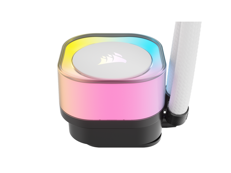 Corsair iCUE LINK H100i RGB - White - CPU-Wasserkühlung - Max 37 dBA