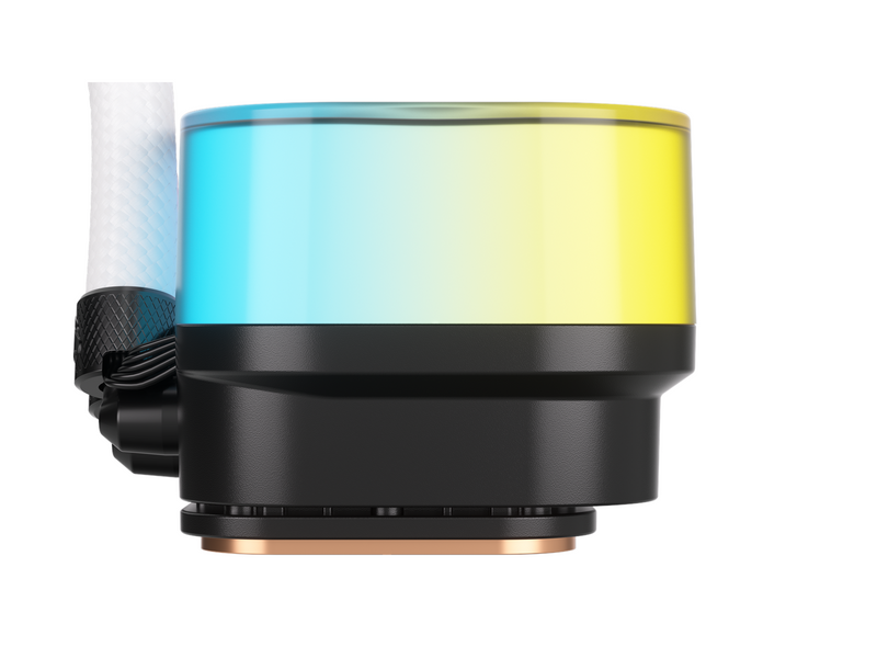 Corsair iCUE LINK H100i RGB - White - CPU-Wasserkühlung - Max 37 dBA