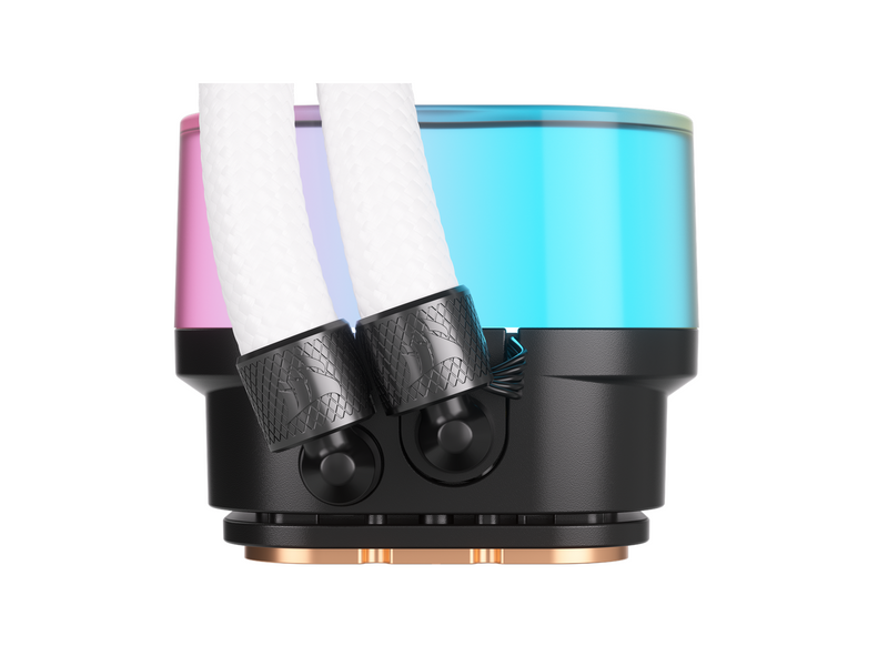 Corsair iCUE LINK H100i RGB - White - CPU-Wasserkühlung - Max 37 dBA