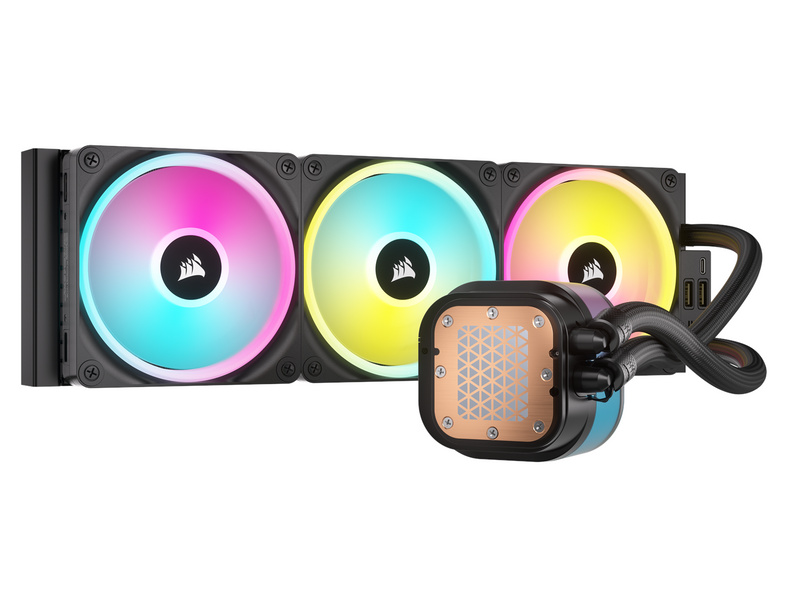 Corsair iCUE LINK H150i RGB - Black - CPU-Wasserkühlung - Max 37 dBA