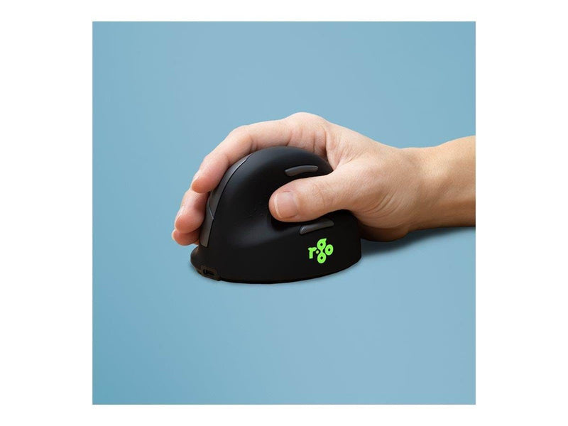 R-Go Tools R-Go HE Break - vertical mouse - small AGR certified for hand size ˂165 mm - Bluetooth 5.0 - black - Vertical mouse (