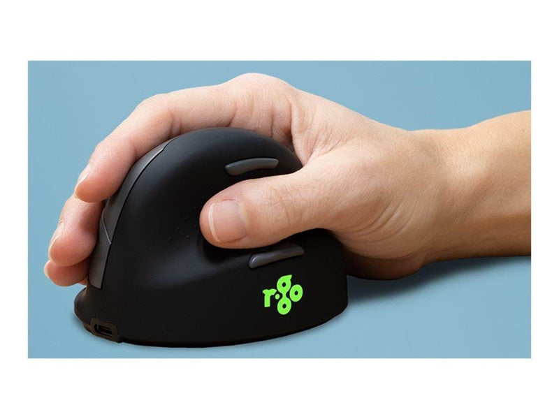 R-Go Tools R-Go HE Break - vertical mouse - small AGR certified for hand size ˂165 mm - Bluetooth 5.0 - black - Vertical mouse (