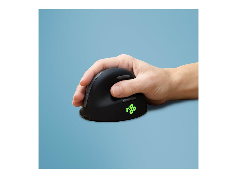 R-Go Tools R-Go HE Break - vertical mouse - small AGR certified for hand size ˂165 mm - Bluetooth 5.0 - black - Vertical mouse (