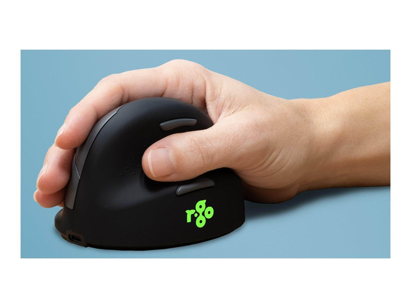R-Go Tools R-Go HE Break - vertical mouse - small AGR certified for hand size ˂165 mm - Bluetooth 5.0 - black - Vertical mouse (