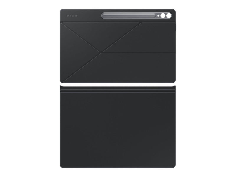 Samsung Galaxy Tab S10 Ultra / Tab S9 Ultra - Smart Book Cover - Black