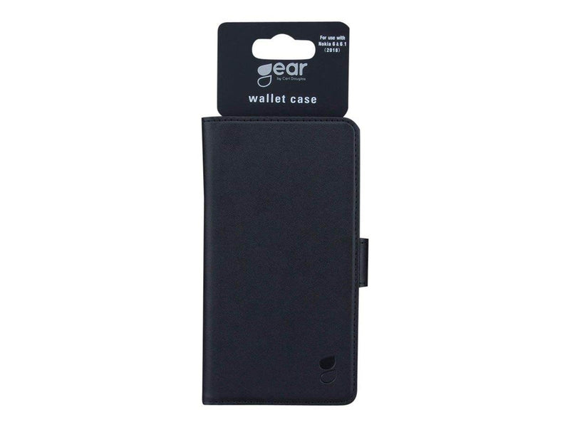 GEAR Wallet Case Black - Nokia 6.1 (Nokia 6 2018)