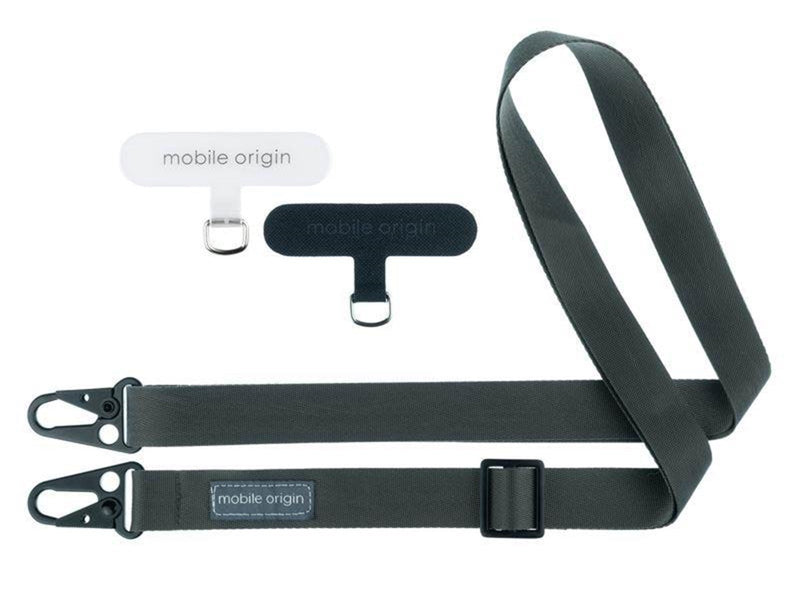 Mobile Origin Lanyard tape 25mm Black 84 - 165cm