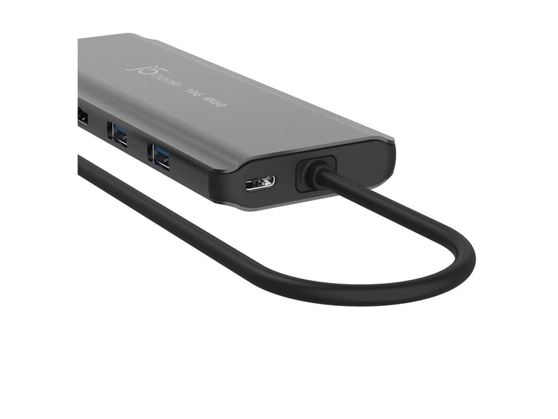 j5create USB-C Dual 4K HDMI 10Gbps Mini Dock (With Ethernet)