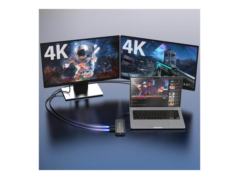 j5create USB-C Dual 4K HDMI 10Gbps Mini Dock (With Ethernet)