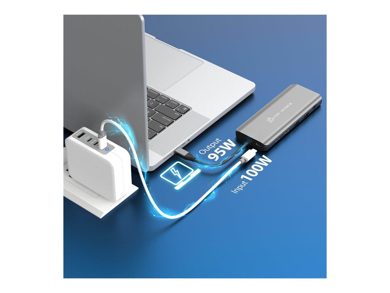 j5create USB-C Dual 4K HDMI 10Gbps Mini Dock (With Ethernet)