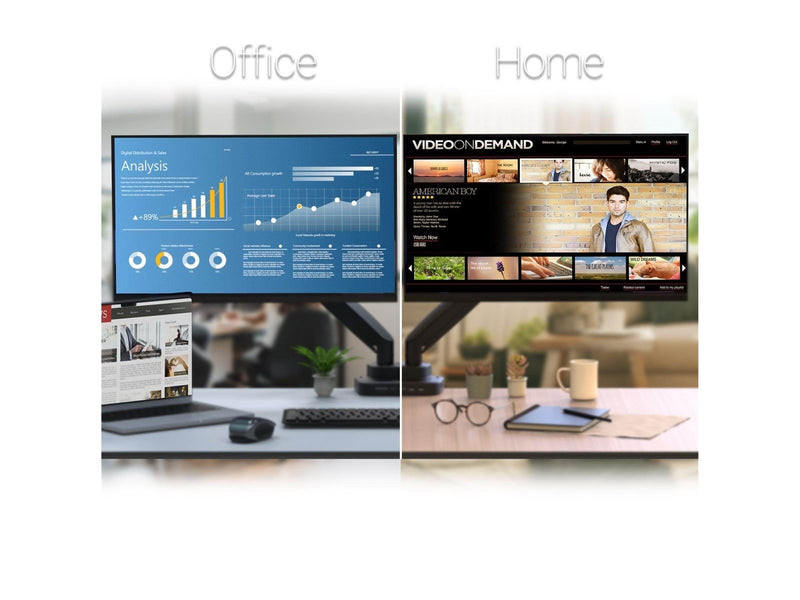 j5create Dual-Monitor Mount with Docking Station