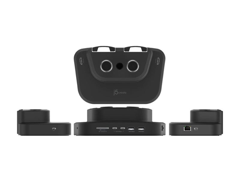 j5create Dual-Monitor Mount with Docking Station