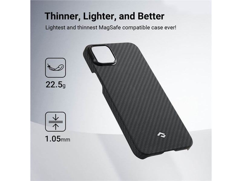PITAKA MagEZ 3 1500D case black/grey- iPhone 14 Plus