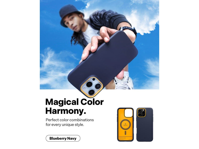 Spigen Caseology Nano Pop MagSafe - Blueberry Navy - iPhone 16 Pro Max