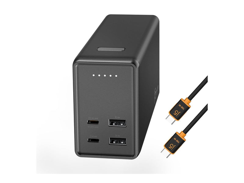 j5create 26800mAh 4-Port Powerbank Powerbank (Akku) - schwarz - 26800 mAh