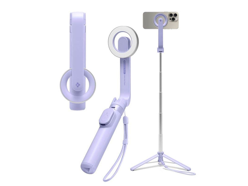 Spigen MagSafe Tripod Selfie Stick lavender