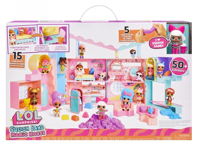 L.O.L. Surprise Squish Sand Magic House Playset