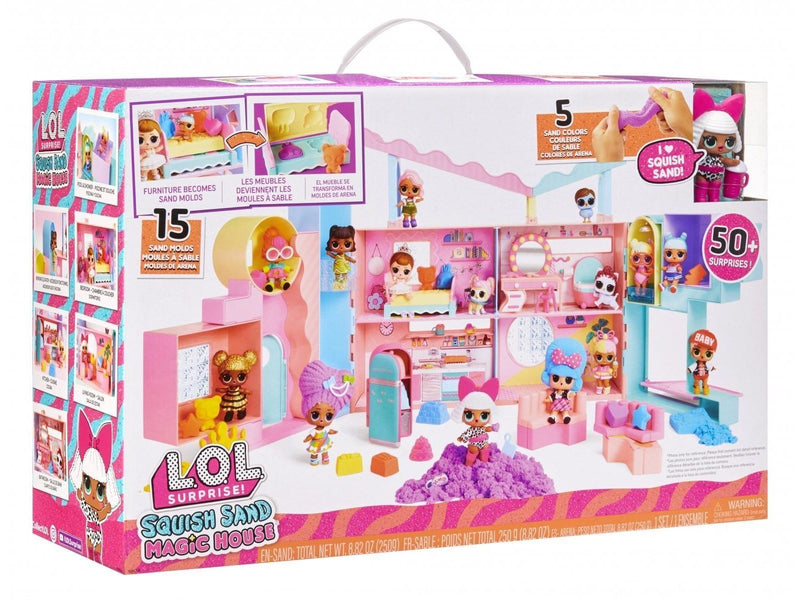 L.O.L. Surprise Squish Sand Magic House Playset
