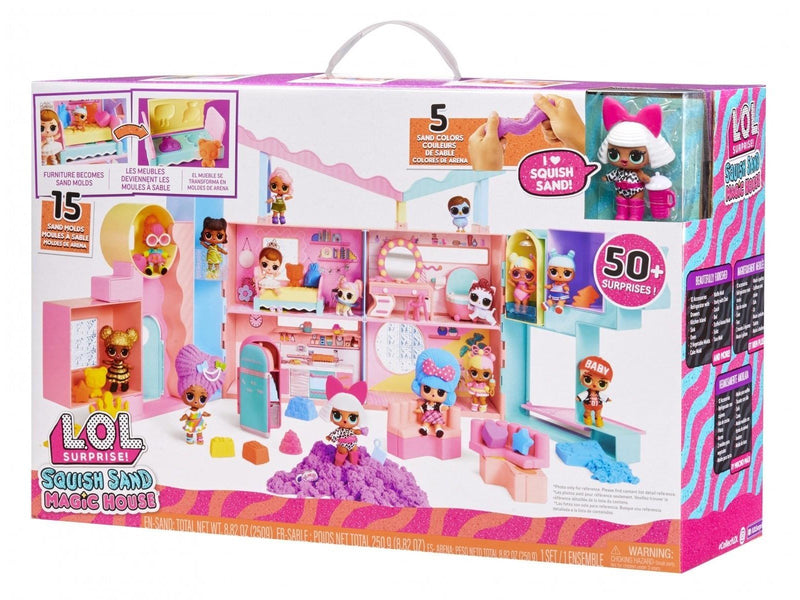 L.O.L. Surprise Squish Sand Magic House Playset
