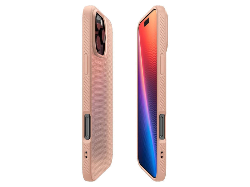 Spigen Liquid Air - Rose Titanium - iPhone 16 Pro