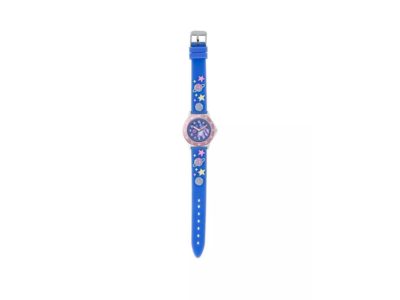 Peers Hardy - Disney Lilo and Stitch Purple 3D Time Teacher Strap - Uhr
