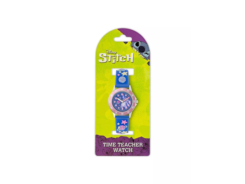Peers Hardy - Disney Lilo and Stitch Purple 3D Time Teacher Strap - Uhr