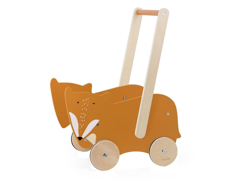 Trixie Baby Wooden Carriage - Mr. Fox