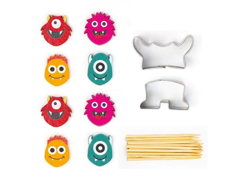 Kikkerland Monster Fruit Cutters