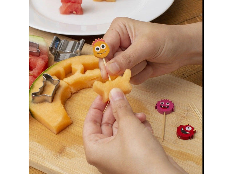 Kikkerland Monster Fruit Cutters