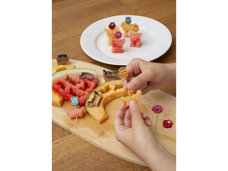 Kikkerland Monster Fruit Cutters