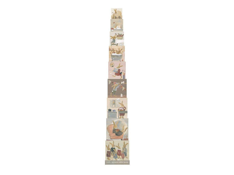 Egmont Toys 123 Pyramid Rabbit Family