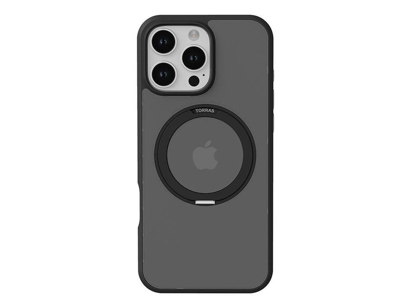 Torras Ostand case for iPhone 16 Pro (black)
