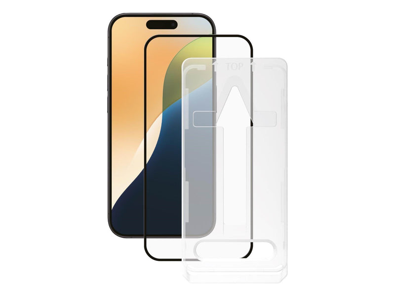 Vivanco Full screen Protective glass 9H for iPhone 16/15 Plus