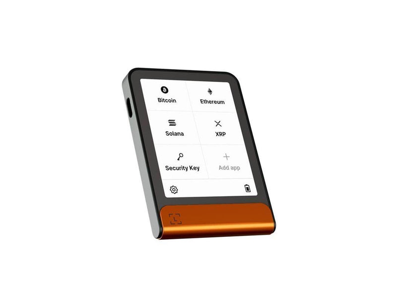 Ledger Flex Crypto Hardware Wallet - Bitcoin Orange