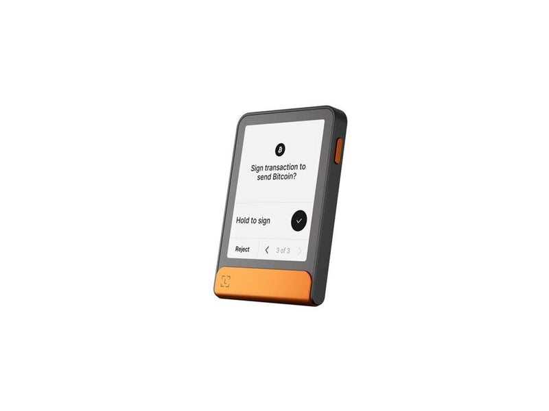Ledger Flex Crypto Hardware Wallet - Bitcoin Orange